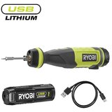  Kompaktna bežična lemilica USB Lithium™ 4V (2,0 Ah) - RYOBI RSI4-120G Cene