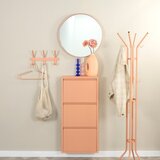 Spinder Design Metalna zidna vješalica u boji lososa Dexter – | shoptok.hr