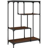 Maison Chic Knjižna omara - Knjižna polica - Knjižni regal rjavi hrast 81x36x115 cm inž. les in železo, (21723248) Cene
