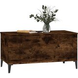  Stolić za kavu boja hrasta 90 x 44,5 x 45 cm konstruirano drvo | shoptok.hr