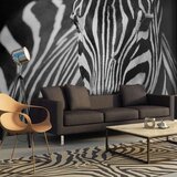  Tapeta - White with black stripes 250x193 Cijene