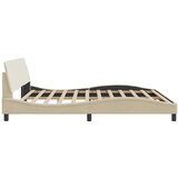  Okvir za krevet Dover krem 200x200 cm od tkanine | shoptok.hr