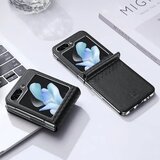 Dux ducis Bril - kožna maska za Samsung Galaxy Z Flip5 5G crna | shoptok.hr