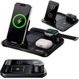  3v1 hitri brezžični polnilnik za ure telefone in slušalke QC 3.0 15W USB Cene