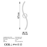 Opviq lights Zidna lampa Yilan 13280 | ePonuda.com