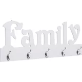 Zidna vješalica za kapute FAMILY 74 x 29,5 cm