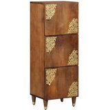  Highboard s policom Smeđa 40 x 33 x 110 cm Čvrsto drvo manga | shoptok.hr