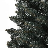  Umjetno usko božićno drvce sa stalkom zeleno 210 cm PVC | shoptok.hr