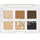 Catrice Tiny Treasures paleta senčil za oči odtenek 010 Everyday Essentials 4.2 g | Shoptok.si