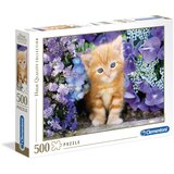 Clementoni oranžna muca sestavljanka/puzzle, 500 kosov Cene