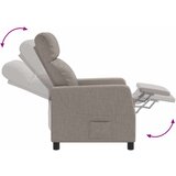  Fotelja s nagibom Sivosmeđa Tkanina | shoptok.hr