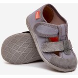 Boto Children's slippers Milami with Velcro gray Reathiana | ePonuda.com