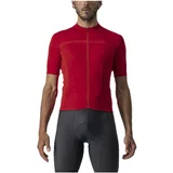 Castelli Moška kolesarska majica Classifica Rdeča