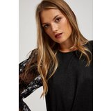 Marisse Dress With Openwork Sleeves | Shoptok.si