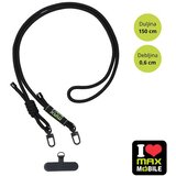 Max Mobile VEZICA ZA MOBITEL 6mm Crna | shoptok.hr