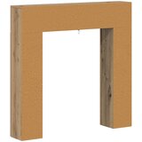  Okvir za kamin Hrast artisan 102 x 18 x 100,5 cm | shoptok.hr