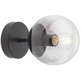 Redo 01-2175 - Zidno svetlo SEMIA 1xE14/28W/230V crno/dimljeno | Eponuda.com