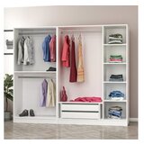 Hanah home kale - 3805 white wardrobe | Eponuda.com