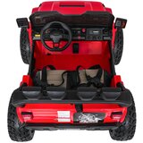  Auto na akumulator Extreme Sport 4x4 s podesivom dužinom vozila - dvosjed - crveni | shoptok.hr