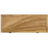  Zidne police 2 kom 40 x 15 x 4 cm od masivne tikovine | shoptok.hr