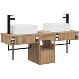  Set ormarića za kupaonicu 3 kom. Hrast artisan 53 x 35 x 39 cm | shoptok.hr