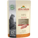HFC Almo Nature Kitten 6 x 55 g - S piščancem Cene