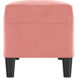  Klupa ružičasti 100 x 35 x 41 cm baršunasta | shoptok.hr