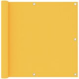 vidaXL Balkonsko platno rumeno 90x600 cm oksford blago Cene