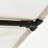  Vrtni suncobran s aluminijskom šipkom 2 x 1 5 m pješčano bijeli | shoptok.hr