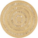 vidaXL Preproga iz ročno pletene jute 120 cm, (20668399) | Shoptok.si