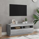  ormarić s LED svjetlima boja hrasta sonome 100 x 35 x 40 cm | shoptok.hr