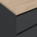 Tvilum Temno siva komoda 77x121x50 cm Naia – | Shoptok.si