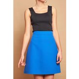 Dewberry 60086 Knee Length Bell Skirt-SAKS | shoptok.hr