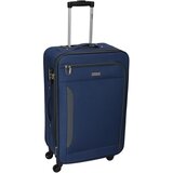  Kofer tekstilni plavo - sivi M 25x39x68 cm | shoptok.hr