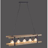 LEUCHTEN DIREKT 15685-79 - Luster na lancu EDITH 5xE27/60W/230V | Eponuda.com
