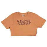 Vans Majice & Polo majice DISPLAY CREW CROP II Kostanjeva
