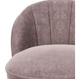 Playboy FOTELJ, roza tekstil | Shoptok.si