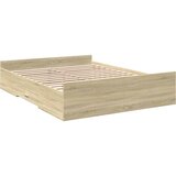  Okvir za krevet s ladicama boja hrasta 140x200 cm drveni | Eponuda.ba