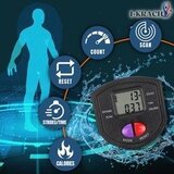  I-Kracht KT-00131 Total Fitness Crunch naprava za vadbo z digitalnim zaslonom &amp;ndash; srebrna Slike