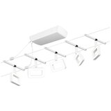 PAULMANN 94483 - SET 5xLED/4,8W Kompletan kablovski sistem FRAME 230V bela | Eponuda.com