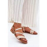 Maciejka Leather Women's Sandals with Flat Heel | Shoptok.si
