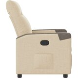  Naslonjač od tkanine krem | shoptok.hr