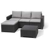 Keter Baštenskia garnitura California 3 seater modular, grafit