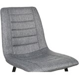 XORA stol, kovina, tekstil črna, temno siva | Shoptok.si