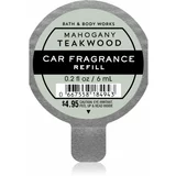 Bath & Body Works Mahogany Teakwood miris za auto zamjensko punjenje 6 ml