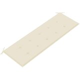  Klupa Batavia s krem jastukom 150 cm od masivne tikovine | shoptok.hr