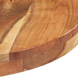 Bistro stol okrugli Ø 80 x 75 cm od masivnog bagremovog drva | shoptok.hr