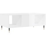  Stolić za kavu sjajni bijeli 90x50x36 5 cm konstruirano drvo | shoptok.hr