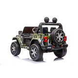  Licenciran avtomobil na akumulator Jeep Wrangler Rubicon 4x4 - črn | Shoptok.si