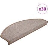 vidaXL Podloge za stopnice 30 kosov svetlo rjava 65x24x4 cm | Shoptok.si